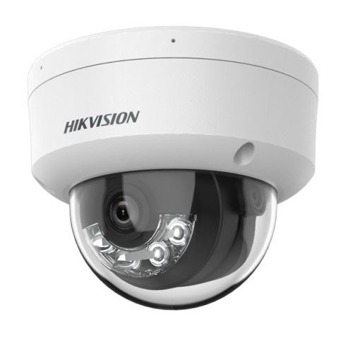 DS-2CD2143G2-LIS2U(4mm) 4MPix IP Dome Smart Hybrid Light AcuSense kamera; LED/IR 30m, audio, alarm, IP67, IK10