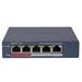 DS-3E1105P-EI/M Smart managed switch 4x 100TX PoE + 1x 100TX uplink, 45W, Super PoE