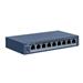 DS-3E1309P-EI/M Smart managed switch 8x 100TX PoE + 1x Gb uplink, 60W, Super PoE