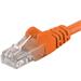 PremiumCord Patch kabel UTP RJ45-RJ45 level 5e 10m oranžová