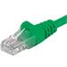 PremiumCord Patch kabel UTP RJ45-RJ45 level 5e 10m zelená