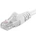 PremiumCord Patch kabel UTP RJ45-RJ45 level 5e 10m bílá