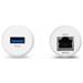 POE Ubiquiti Networks INS-3AF-USB PoE konvertor 802.3af/5V USB, vnitřní