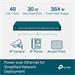 Switch TP-Link SG3452P JetStream 48x GLan s POE+, 4xSFP, 384W, Omáda SDN