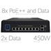 Switch Ubiquiti Networks UniFi USW-Industrial 10x GLAN, 8x PoE, 450W