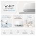 WiFi router TP-Link Deco BE25(3-pack) BE3600, WiFi 7, 2x 2.5GLAN, USB, 2,4/5/6GHz