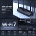 WiFi router TP-Link MERCUSYS MR47BE BE9300 WiFi 7, 3x 2.5GLAN, 1x 2.5GWAN, 2,4/5/6GHz